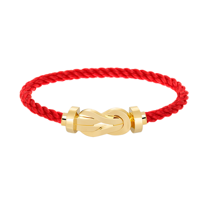 [Dawnora Jewelry]CHANCE LARGE 8 FIGURE BUCKLE NO DIAMOND BRACELET GOLD