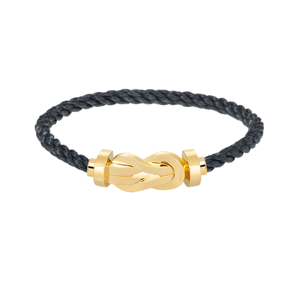 [Dawnora Jewelry]CHANCE LARGE 8 FIGURE BUCKLE NO DIAMOND BRACELET GOLD