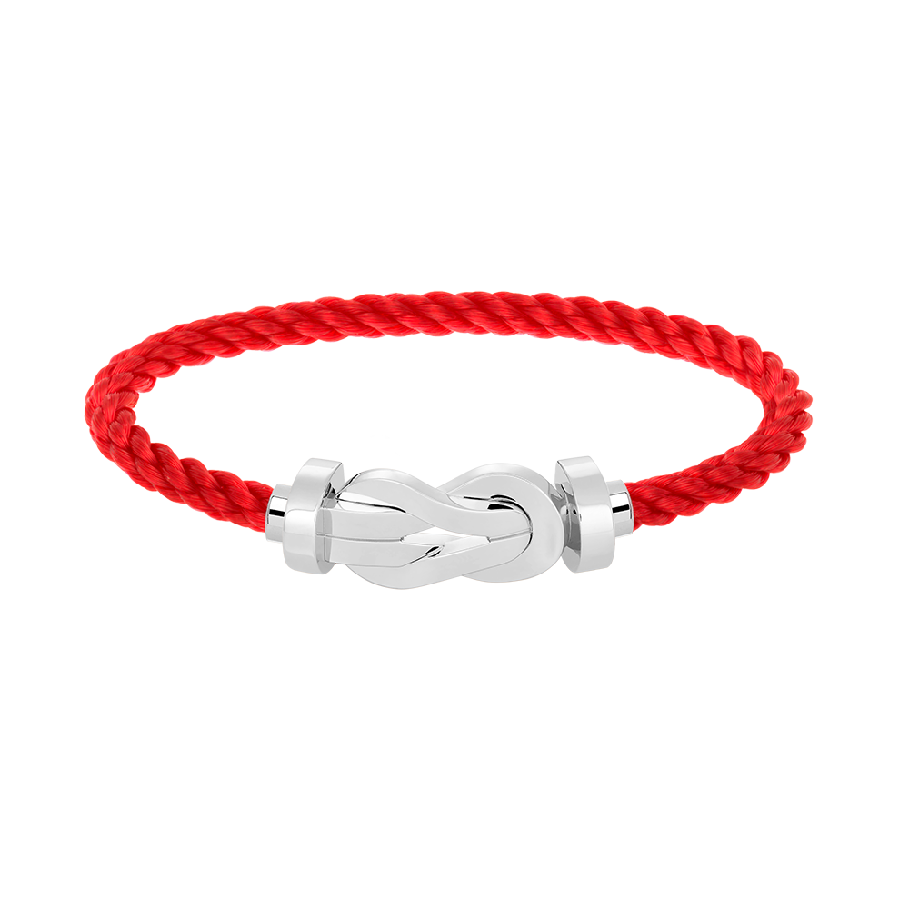 [Dawnora Jewelry]CHANCE LARGE 8 FIGURE BUCKLE NO DIAMOND BRACELET SILVER