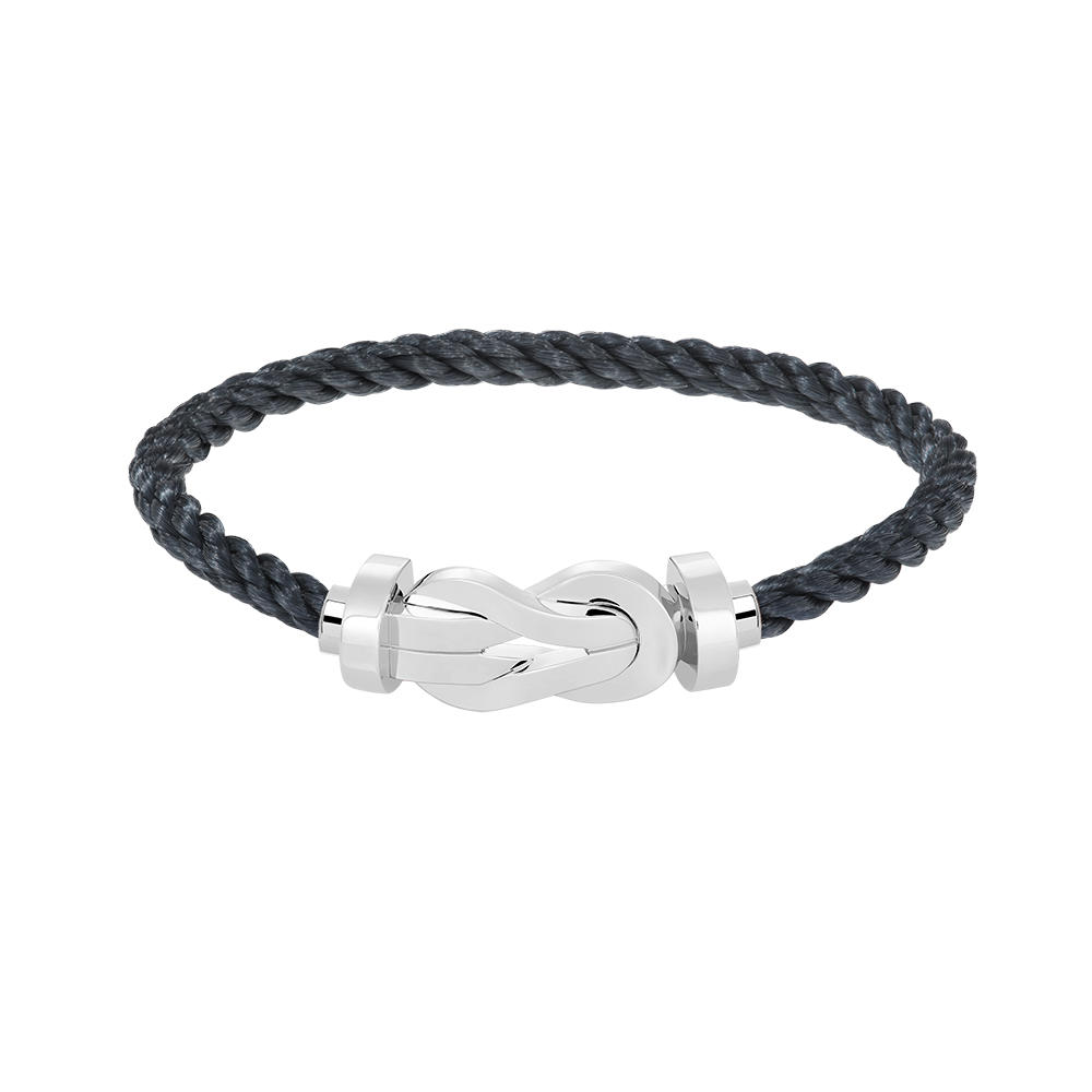 [Dawnora Jewelry]CHANCE LARGE 8 FIGURE BUCKLE NO DIAMOND BRACELET SILVER