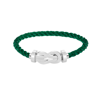 [Dawnora Jewelry]CHANCE LARGE 8 FIGURE BUCKLE NO DIAMOND BRACELET SILVER