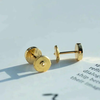 [Dawnora Jewelry]LOVE EARRINGS GOLD 10MM