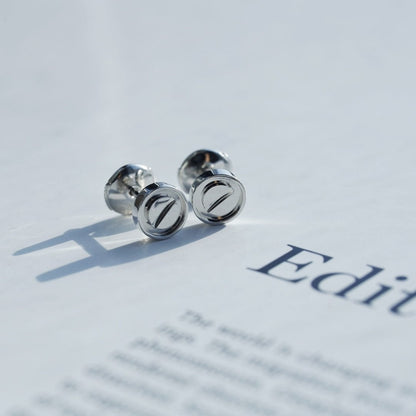 [Dawnora Jewelry]LOVE EARRINGS SILVER 10MM