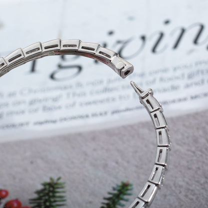 [Dawnora Jewelry]SERPENTI BRACELET SILVER DIAMOND