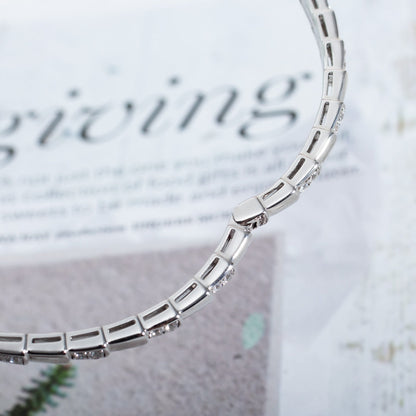 [Dawnora Jewelry]SERPENTI BRACELET SILVER DIAMOND