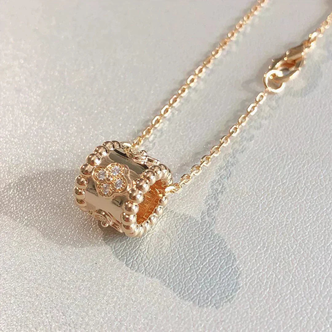 [Dawnora Jewelry]PERLEE PEDANT NECKLACE GOLD / ROSE GOLD