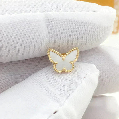 [Dawnora Jewelry]SWEET BUTTERFLY MOP EARSTUDS