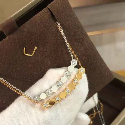 [Dawnora Jewelry]BEE LOVE NECKLACE DIAMOND
