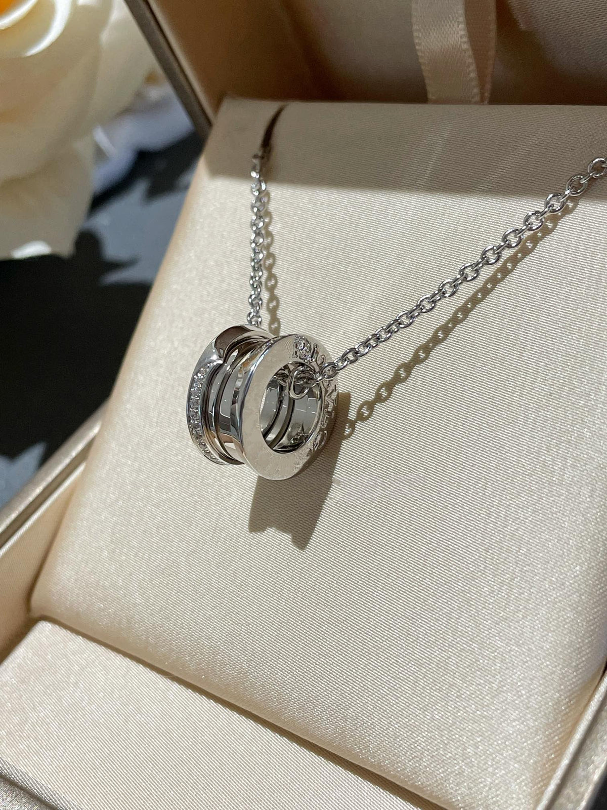 [Dawnora Jewelry]ZERO 1 NECKLACE DIAMOND