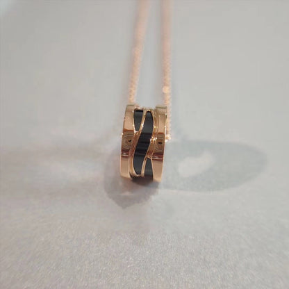 [Dawnora Jewelry]ZERO 1 NECKLACE PINK GOLD