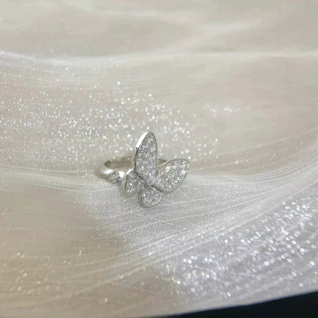 [Dawnora Jewelry]BUTTERFLY DIAMOND RING
