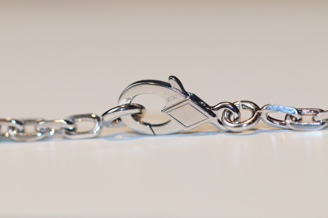 [Dawnora Jewelry]CLOVER 20 MOTIFS ONYX DIAMOND SILVER