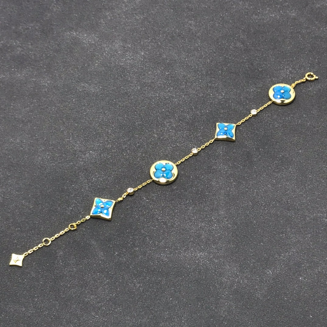 [Dawnora Jewelry]STAR AND SUN TURQUOISE 4 MOTIFS 3 DIAMONDS