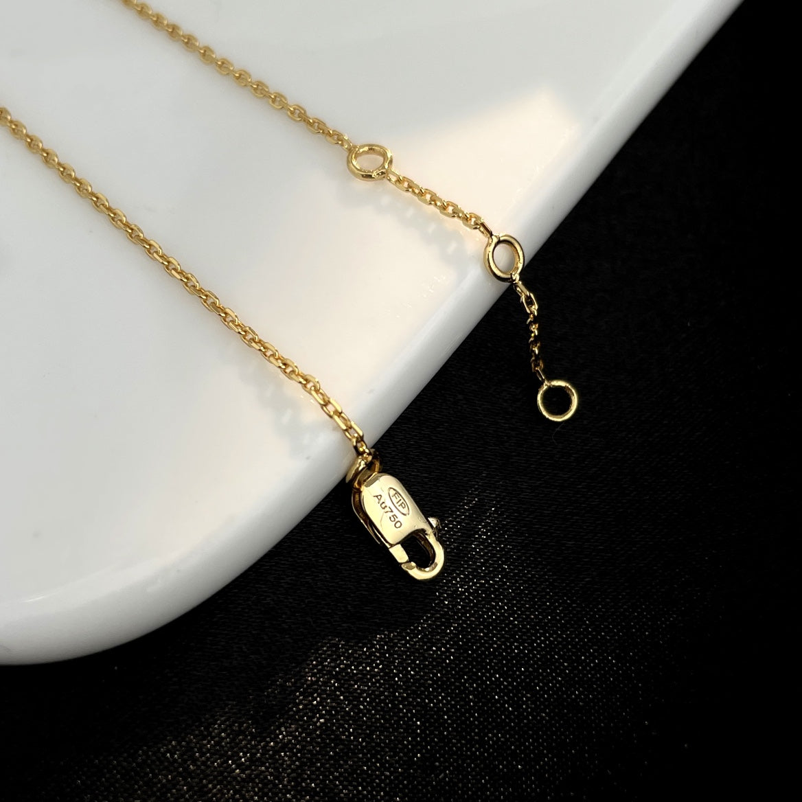 [Dawnora Jewelry]FORCE 10 FULL DIAMOND BUCKLE CHAIN LINK MINI MODEL