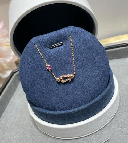 [Dawnora Jewelry]FORCE 10 DIAMOND CHAIN LINK PINK GOLD BRACELET