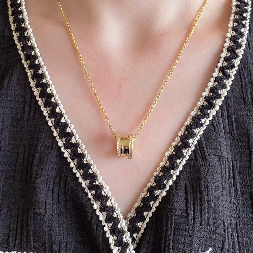 [Dawnora Jewelry]ZERO 1 DIAMOND NECKLACE