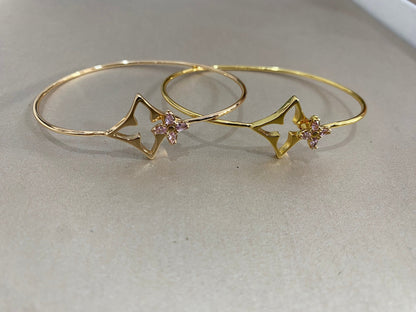 [Dawnora Jewelry]Pink Diamond Bracelet
