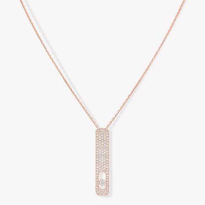 [Dawnora Jewelry]MY FIRST DIAMOND PAVED NECKLACE