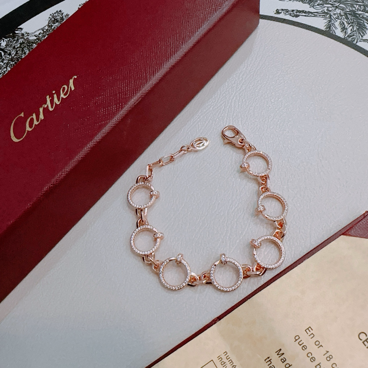 [Dawnora Jewelry Jewelry] LOVE&JUSTE BRACELET DIAMONDS