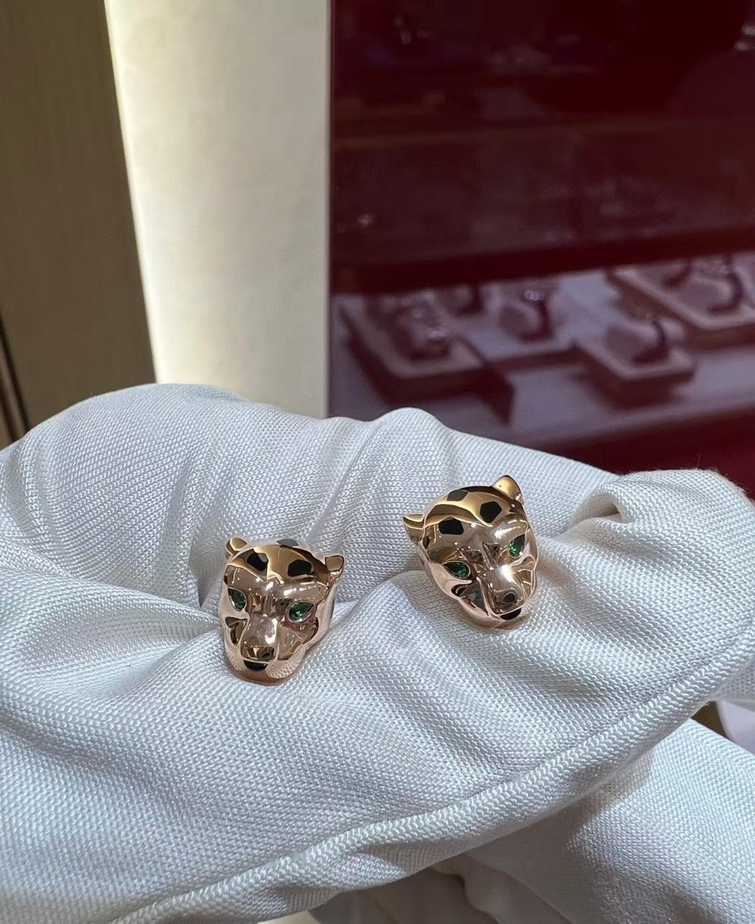 [Dawnora Jewelry]CHRRTAH-PRINT STUD EARRINGS, THREE COLORS