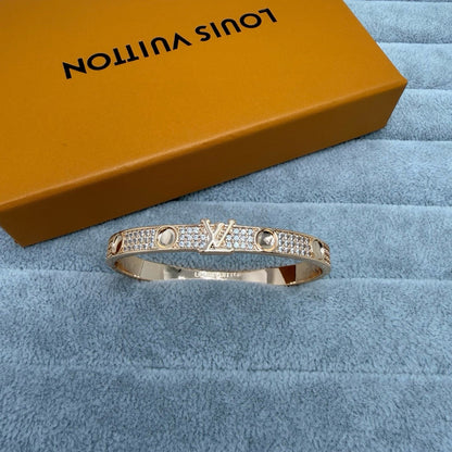 [Dawnora Jewelry]PAVE DIAMOND BANGLE