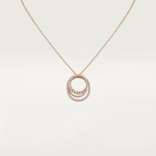 [Dawnora Jewelry]ETINCELLE  FULL DIAMOND NECKLACE