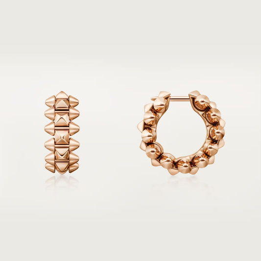 [Dawnora Jewelry]CLASH MINI HOOP EARRINGS