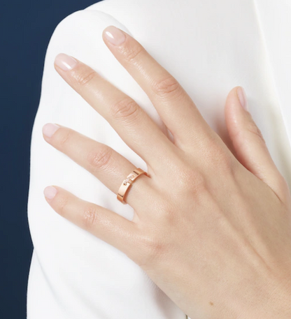 [Dawnora Jewelry]ALLIANCE LIENS VIDENCE DIAMOND 4MM RING