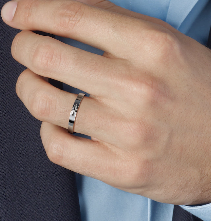 [Dawnora Jewelry]ALLIANCE LIENS VIDENCE 3MM RING