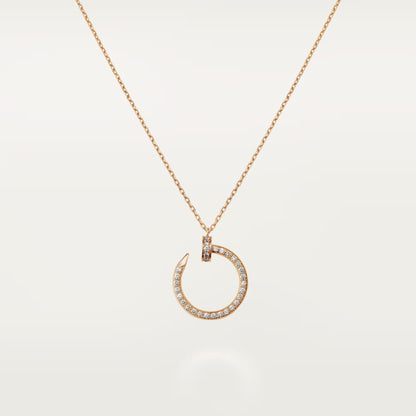 [Dawnora Jewelry]JUSTE NECKLACE FULL DIAMOND
