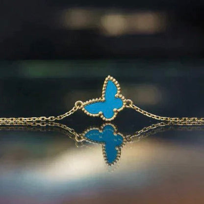 [Dawnora Jewelry]BUTTERFLY TURQUOISE BUTTERFLY BRACELET