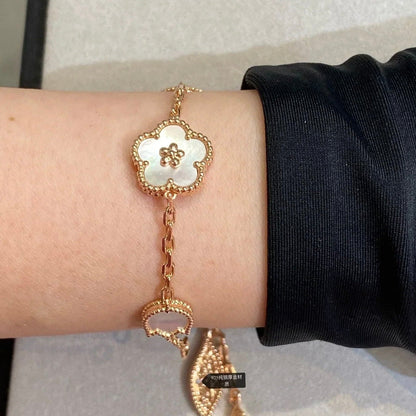 [Dawnora Jewelry]LUCKY SPRING 5 MOTIF BRACELET