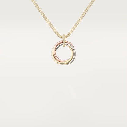 [Dawnora Jewelry]TRINITY MEDIUM  DIAMONDS NECKLACE