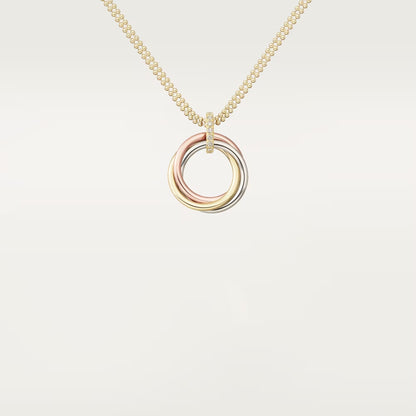 [Dawnora Jewelry]TRINITY MEDIUM  DIAMONDS NECKLACE
