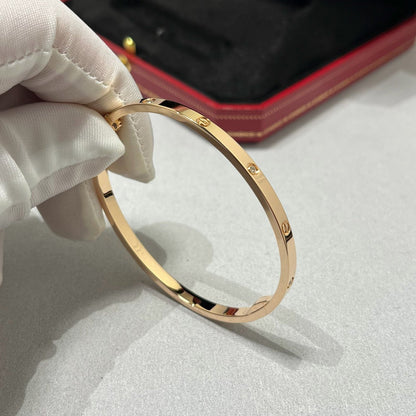 [Dawnora Jewelry]LOVE BRACELET 3.65MM 6 DIAMONDS