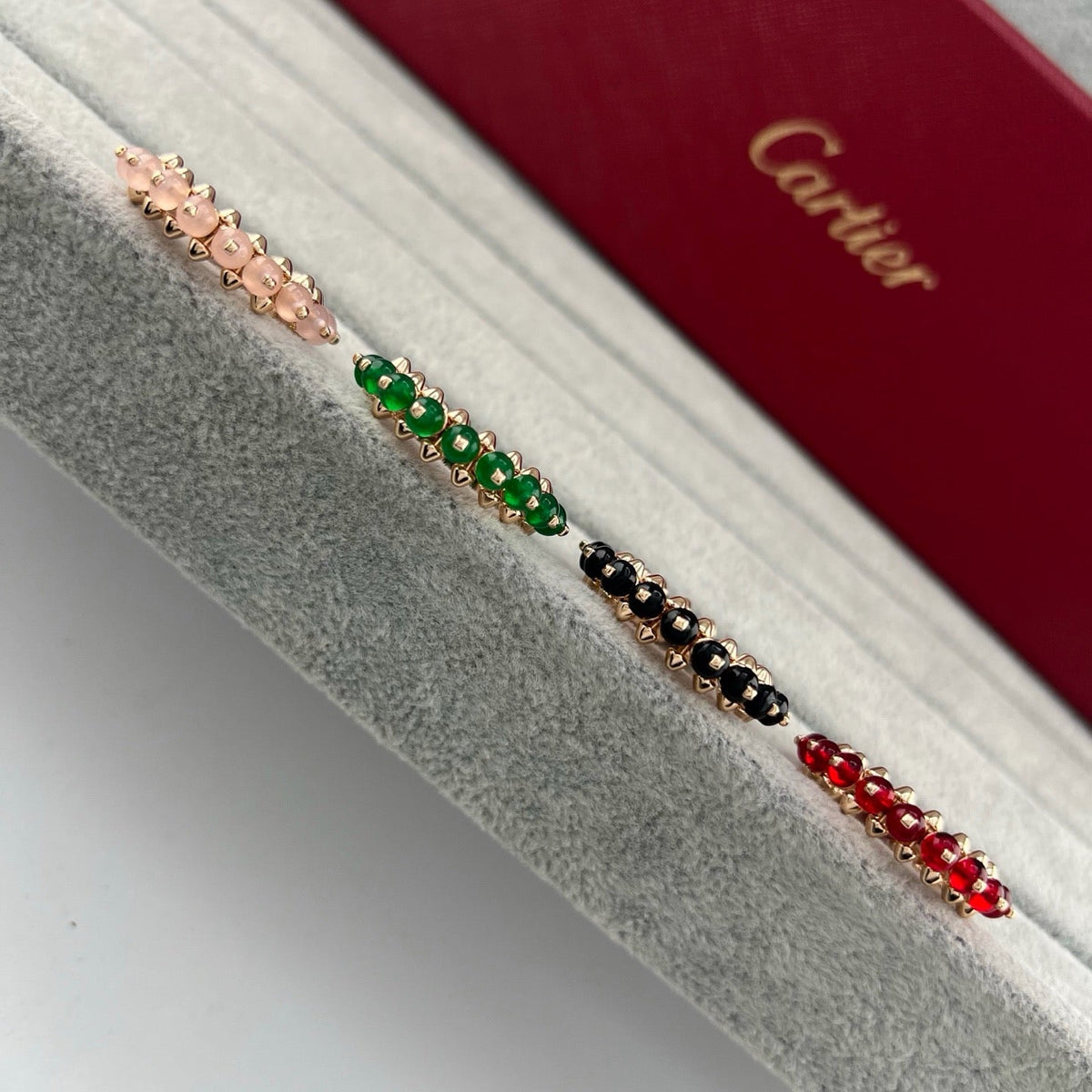 [Dawnora Jewelry]CLASH 7.9MM AGATE CHALCEDONY RING