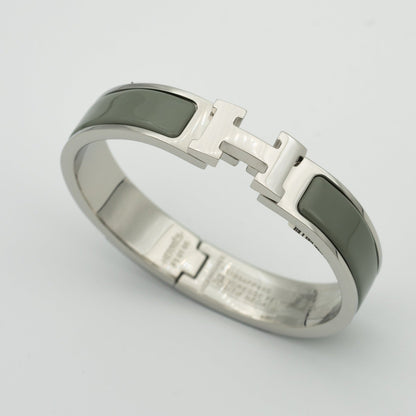 [Dawnora Jewelry]H BRACELET BLUE GREEN 12MM