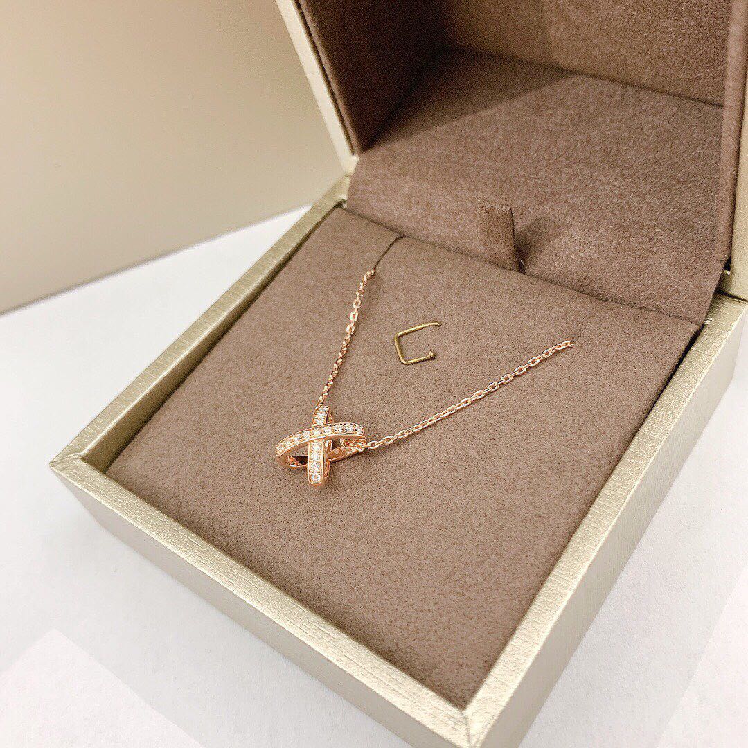 [Dawnora Jewelry]JEUX DE DIAMOND NECKLACE