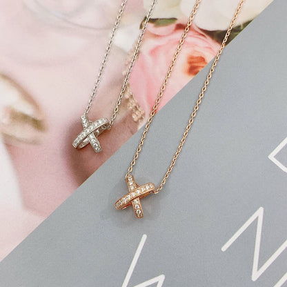 [Dawnora Jewelry]JEUX DE DIAMOND NECKLACE