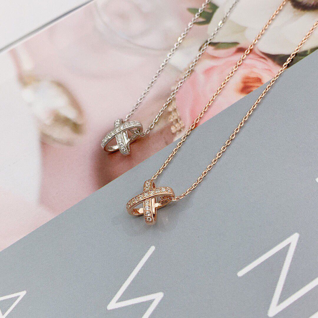 [Dawnora Jewelry]JEUX DE DIAMOND NECKLACE