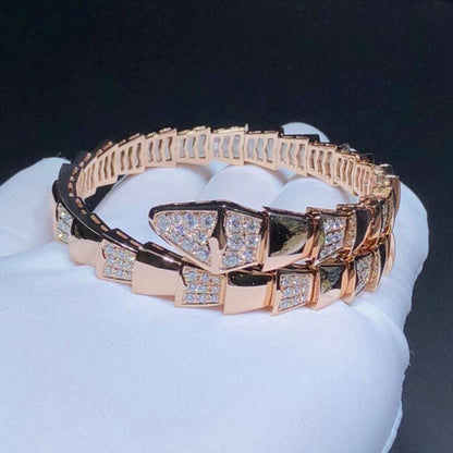 [Dawnora Jewelry]SERPENTI BRACELET PINK GOLD DIAMOND