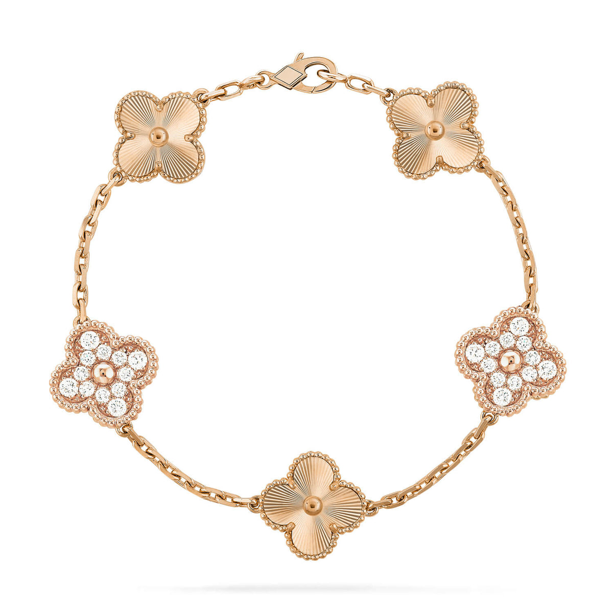 [Dawnora Jewelry] CLOVER 5 MOTIF LASER BRACELET COLLECTION