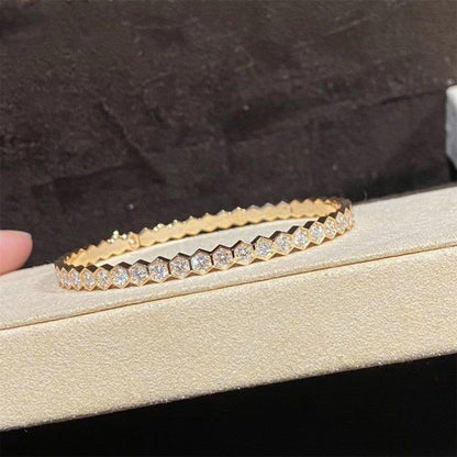 [Dawnora Jewelry]BEE LOVE GOLD BRACELET FULL DIAMOND