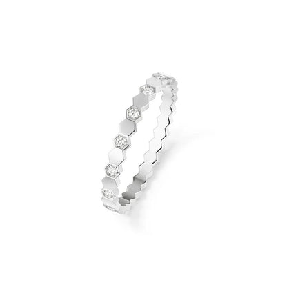 [Dawnora Jewelry]BEE LOVE RING SILVER DIAMOND