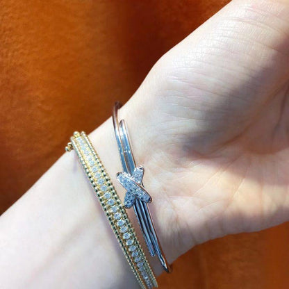 [Dawnora Jewelry]JEUX DE BRACELET SILVER DIAMONDS