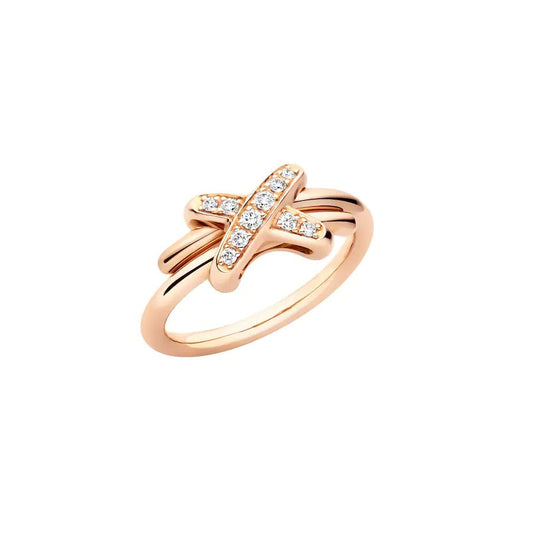 [Dawnora Jewelry]JEUX DE PINK GOLD DIAMOND RING