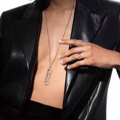 [Dawnora Jewelry]Move 10th Diamond Ring in Gold