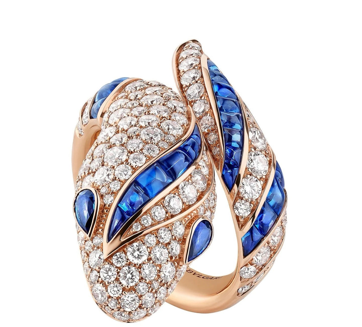 [Dawnora Jewelry]BRAND NEW LUXURY BLUE SNAKE RING