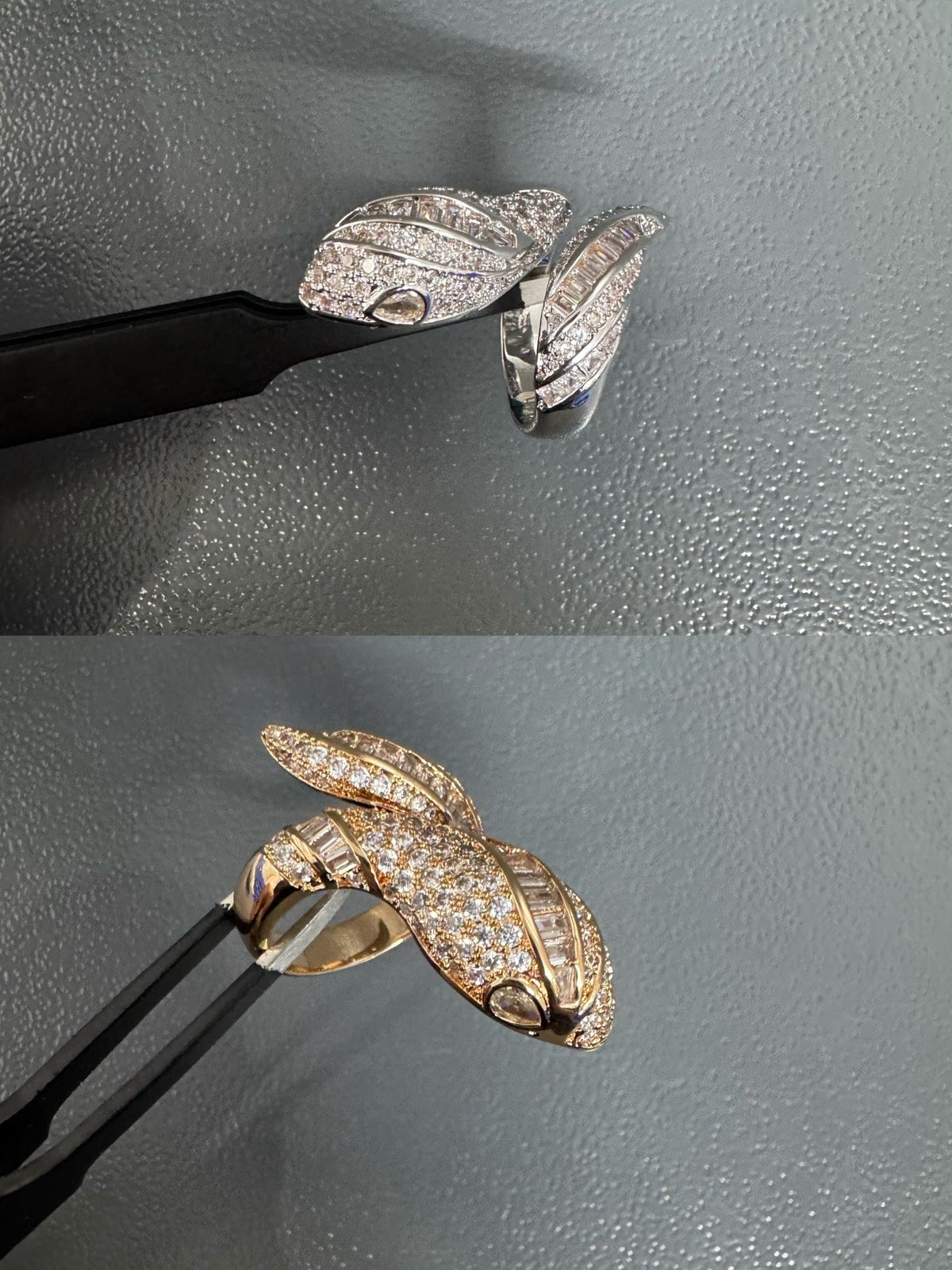 [Dawnora Jewelry]BRAND NEW LUXURY SILVER SNAKE RING