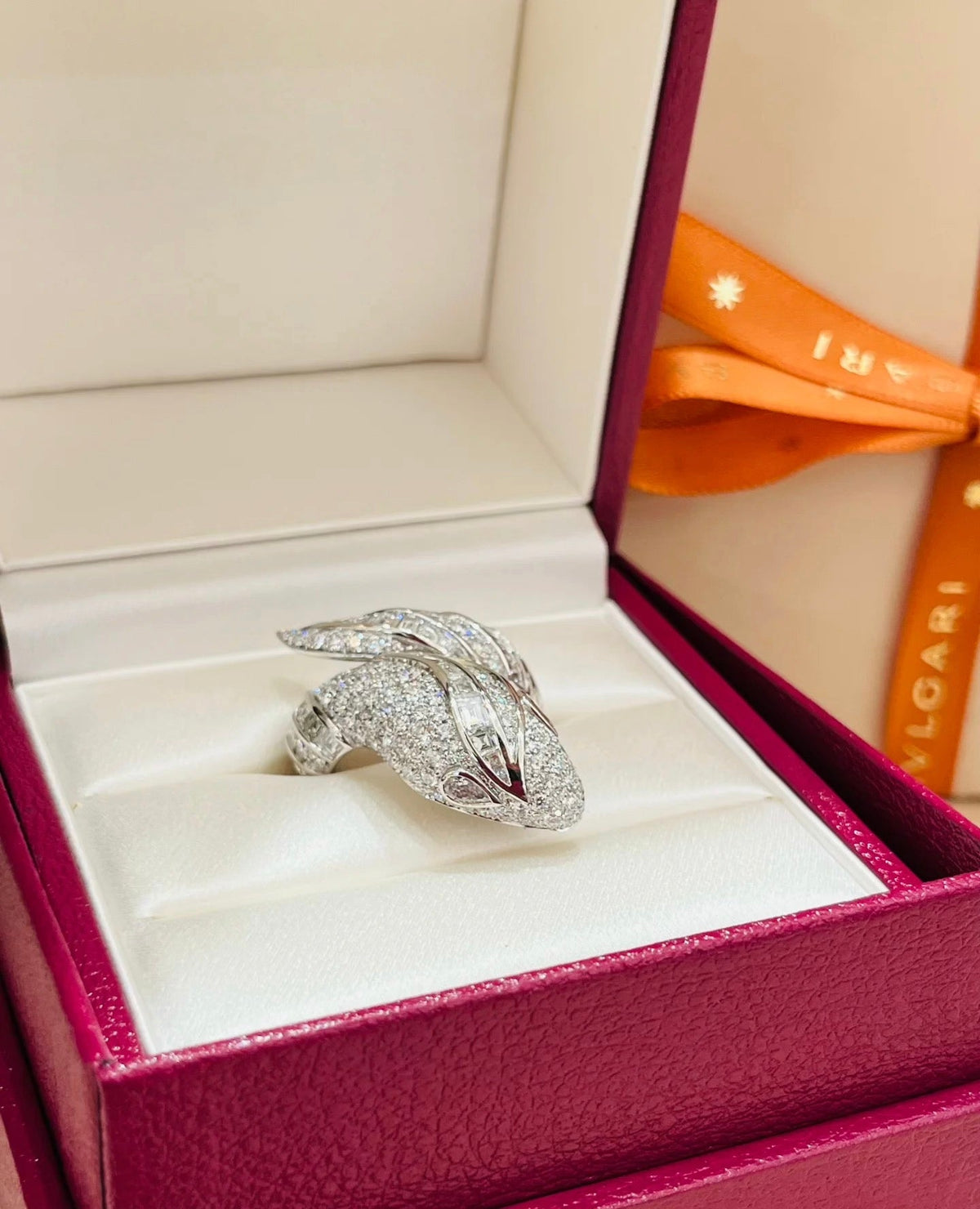[Dawnora Jewelry]BRAND NEW LUXURY SILVER SNAKE RING
